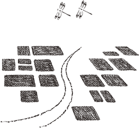 お米づくりのための土 イラスト 02